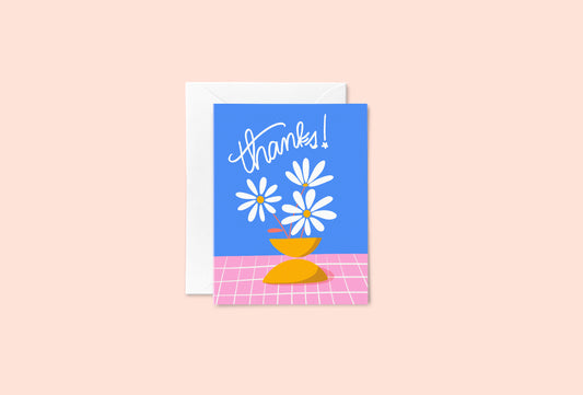A Bunch of Daisies Thank You Card